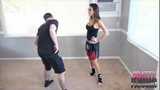 Dava Foxxs Muay Thai Ballbusting Training BALLBUSTING